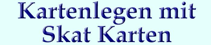 Kartenlegen mit Skatkarten