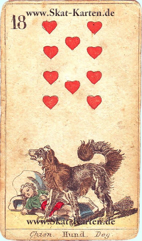 Herz zehn Bedeutung der Skatkarten
